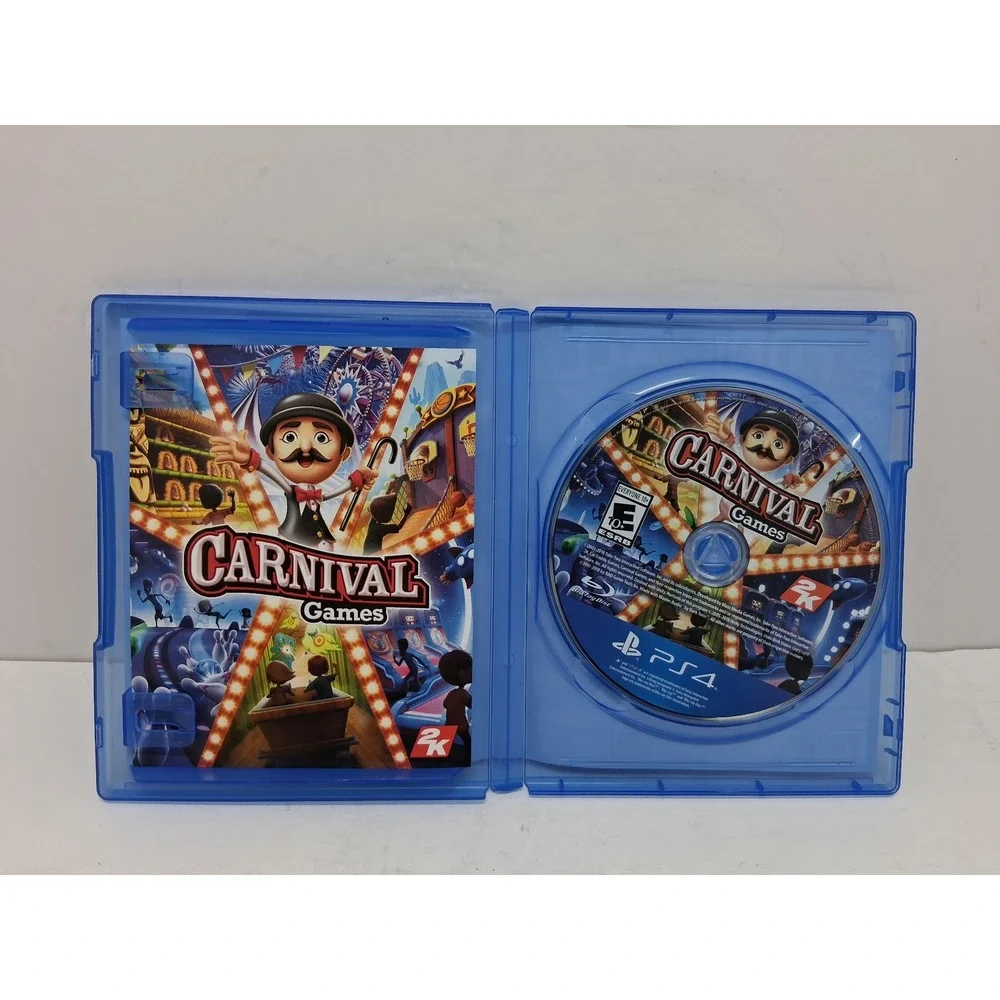 Carnival Games Sony PlayStation 4 PS4 2018 2K Games Family Party Multiplayer